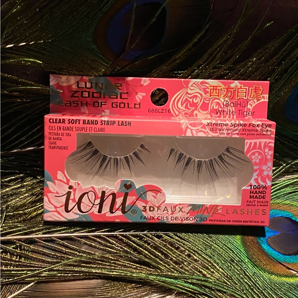 IONI Collector's Premium Edition 3D Mink Lash 
Xtreme Spike Fox Eye Flare